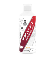 DY Nutrition Muscle Force PWO Liquid - 500ml Peach