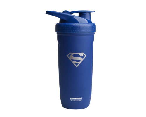 Шейкер Reforce - 900мл Superman (Синій) Шейкер Reforce - 900мл Superman (Синій)