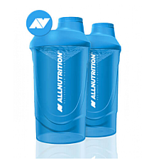 Шейкер Shaker - 600ml Shocking Blue 2LOGO