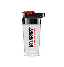 Шейкер SHAKER 700 мл K-SPORT SHK002, білий/прозорий