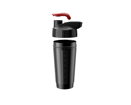 Шейкер SHAKER 700 мл K-SPORT SHK002, чорний Шейкер SHAKER 700 мл K-SPORT SHK002, чорний