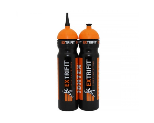 Bottle Extrifit Black - Short Nozzle 1000ml Bottle Extrifit Black - Short Nozzle 1000ml