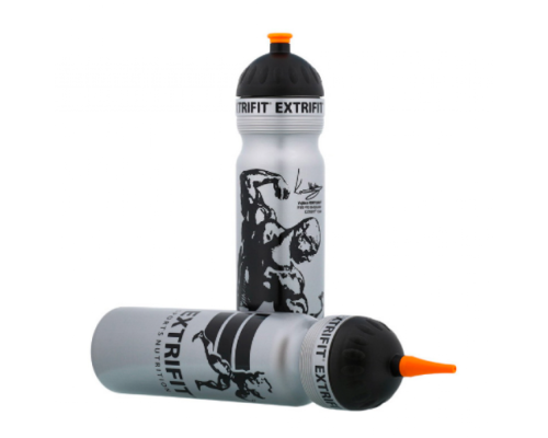 Bottle Short Nozzle Extrifit - 1000ml Gray Bottle Short Nozzle Extrifit - 1000ml Gray