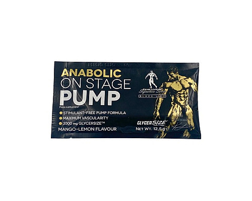Передтренувальний комплекс Anabolic On Stage Pump - 12,5г Lychee Передтренувальний комплекс Anabolic On Stage Pump - 12,5г Lychee