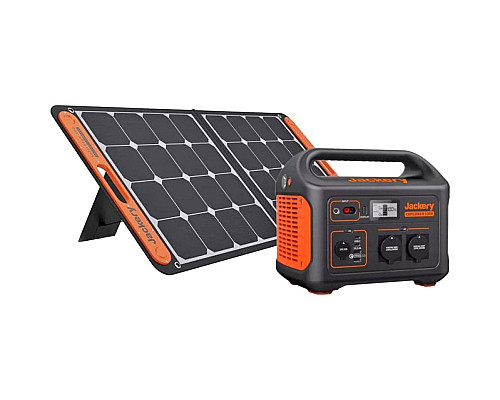 Комплект зарядной станции Jackery Explorer 1000 + SolarSaga 100W