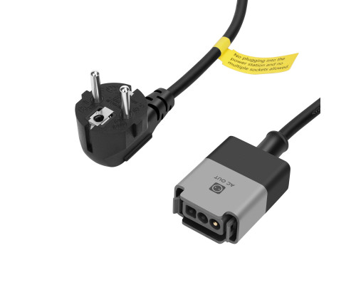 AC кабель для підключення мікроінвертора до мережі EcoFlow - 3 метра