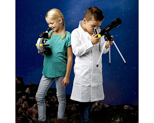Мікроскоп National Geographic Junior 40x-640x + Телескоп 50/360 (9118400)