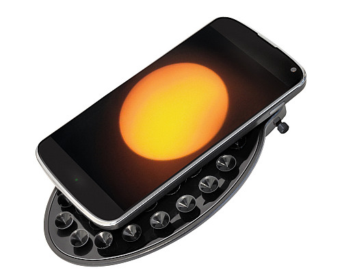 Телескоп Bresser Venus Solar 76/700 AZ Carbon з адаптером для смартфона (4541009)