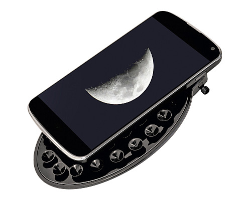 Телескоп Bresser Venus Solar 76/700 AZ Carbon з адаптером для смартфона (4541009)