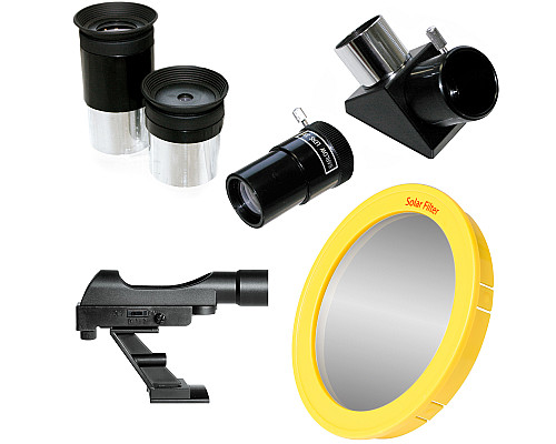 Телескоп Bresser Sirius 70/900 AZ з сонячним фільтром і адаптером для смартфона (4512001)