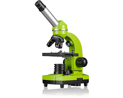 Мікроскоп Bresser Junior Biolux SEL 40x-1600x Green з адаптером для смартфона (8855600B4K000)