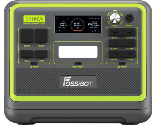 Зарядна станція Fossibot F2400 Green