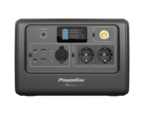 Зарядна станція Bluetti PowerOak EB70 Portable Power Station 1000W 716Wh