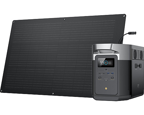 Електростанція EcoFlow Delta Max + панель 100 Вт 2016 Вт