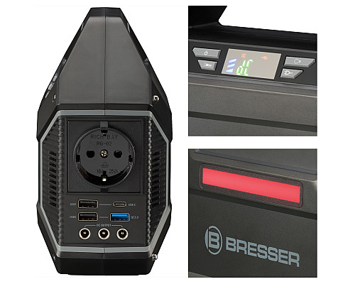 Портативна зарядна станція Bresser Portable Power Supply 100 Watt (3810000)