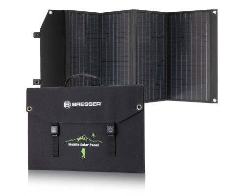 Портативний зарядний пристрій сонячна панель Bresser Mobile Solar Charger 120 Watt USB DC (3810070)