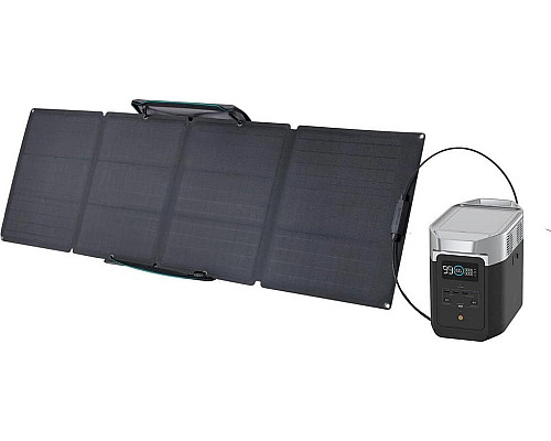 Електростанція EcoFlow Delta 2 1024 Вт + сонячна панель 160 Вт