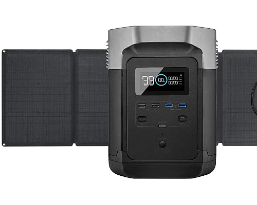 Комплект EcoFlow DELTA + 2*110W Solar Panel