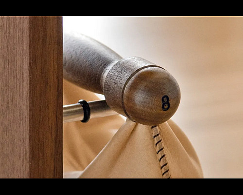 Стійка з гантелями NOHRD Oak Vintage Leather 2-8 кг