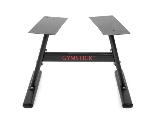 Стійка для гантелей Gymstick Quick‑Lock, чорно-червона