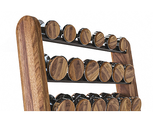 Стійка з гантелями NOHRD Classic Walnut