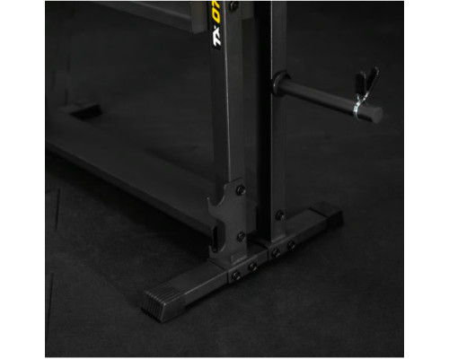 Стійка для гантелей, грифів та гирь Trex Sport TX-075DR, чорна
