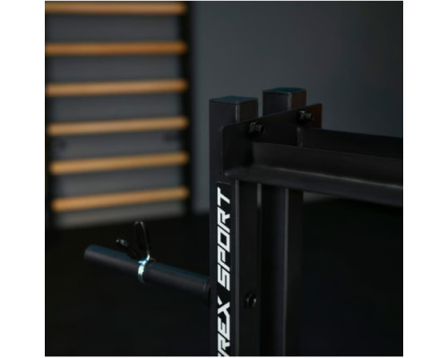 Стійка для гантелей, грифів та гирь Trex Sport TX-075DR, чорна
