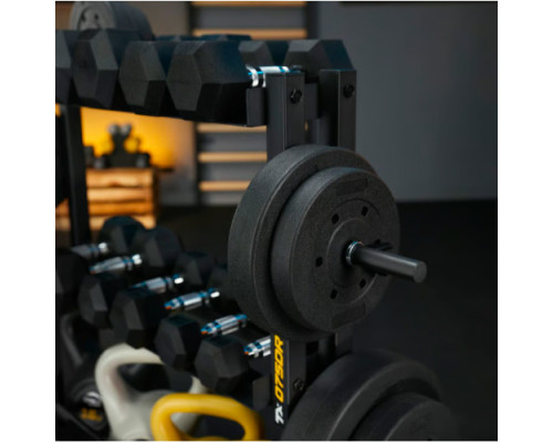 Стійка для гантелей, грифів та гирь Trex Sport TX-075DR, чорна