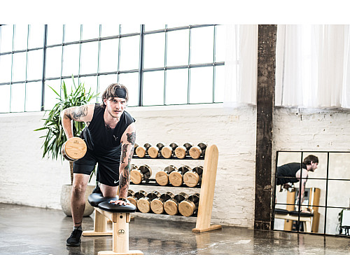 Стійка з гантелями NOHRD Oak