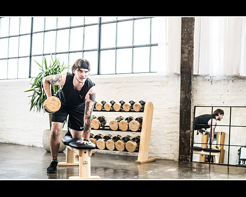 Стійка з гантелями NOHRD Oxbridge Cherry