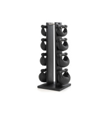 Стійка з гантелями NOHRD SwingBell Tower Set Shadow Leather 2-8 кг