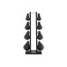 Стійка з гантелями NOHRD SwingBell Tower Set Shadow Leather 2-8 кг