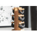 Стійка з гантелями NOHRD SwingBell Tower Set Shadow Leather 2-8 кг