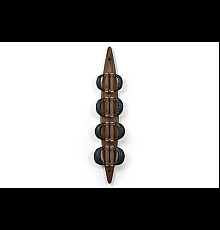 Гантелі з підставкою NOHRD Classic Walnut Leather 2-8 кг