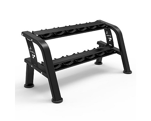 STR48 DOUBLE DUMBBELL RACK 6 PAIRS COMMERCIAL HMS