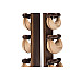 Стійка з гантелями NOHRD Classic Nature Walnut Leather 2-8 кг