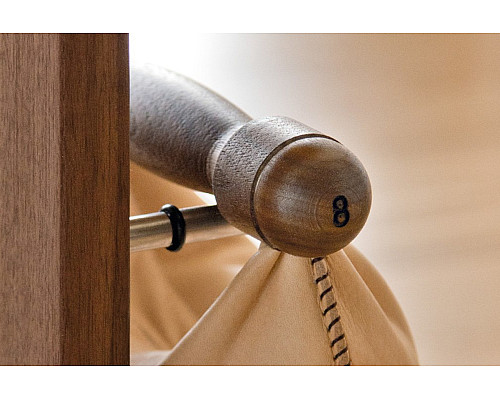 Стійка з гантелями NOHRD Club Ash Leather 2-8 кг