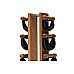 Стійка з гантелями NOHRD Oak Leather 2-8 кг