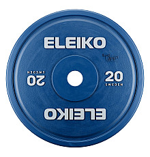 Диск змагальний для пауерліфтингу Eleiko IPF 20 кг
