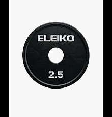 Диск Eleiko 2,5 кг, чорний
