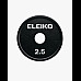 Диск Eleiko 2,5 кг, чорний