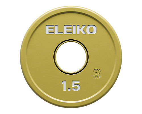 Диск Eleiko IWF FG 1,5 кг