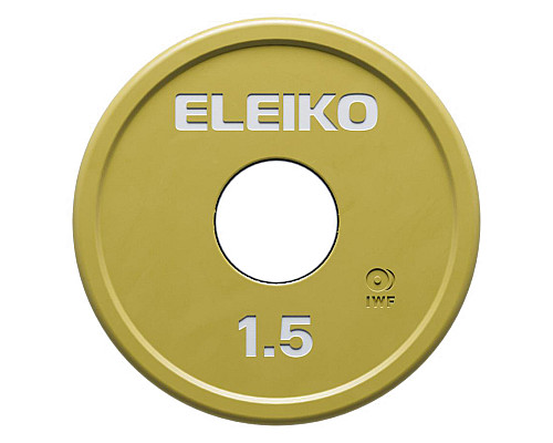 Диск Eleiko IWF RC 1,5 кг