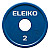 Диск Eleiko IWF RC 2 кг