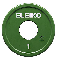 Диск для пара пауерліфтингу Eleiko WPPO 1 кг