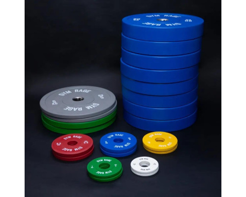 Набір олімпійських дисків Gym Rage 205 кг