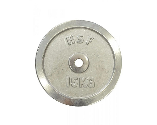 Диск хромований HouseFit DB C102-15, 15 кг