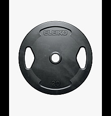 Диск обгумований з ручками Eleiko Grip Plate 20 кг