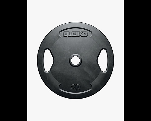 Диск обгумований з ручками Eleiko Grip Plate 20 кг