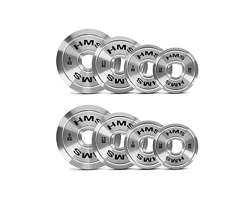 Диски олімпійські HMS TOS 2 x 1.5 - 5.0 кг